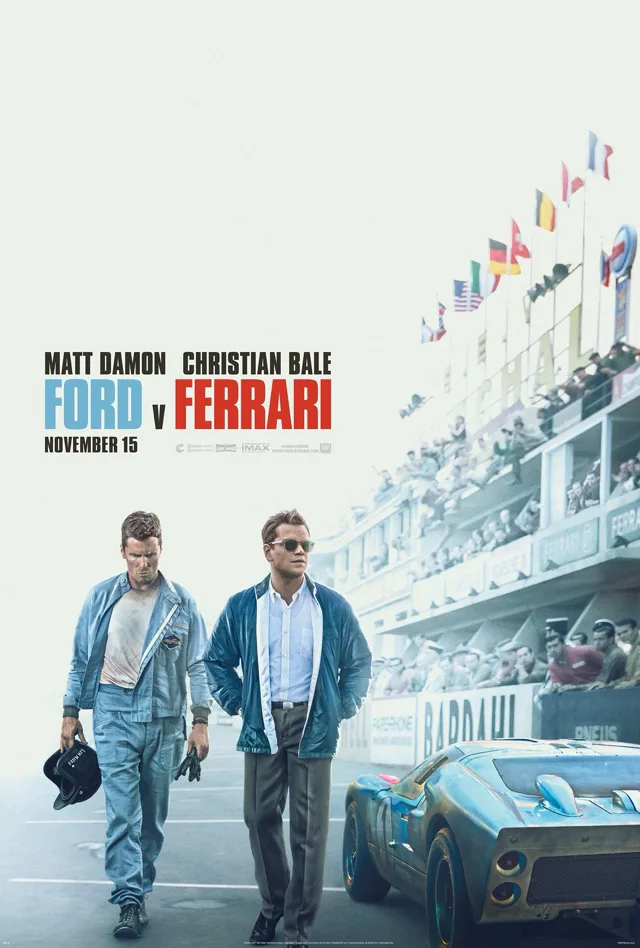 Poster for Ford v Ferrari